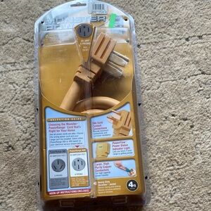 New stove cord monster power 4 prong 50 amp 250 volt new